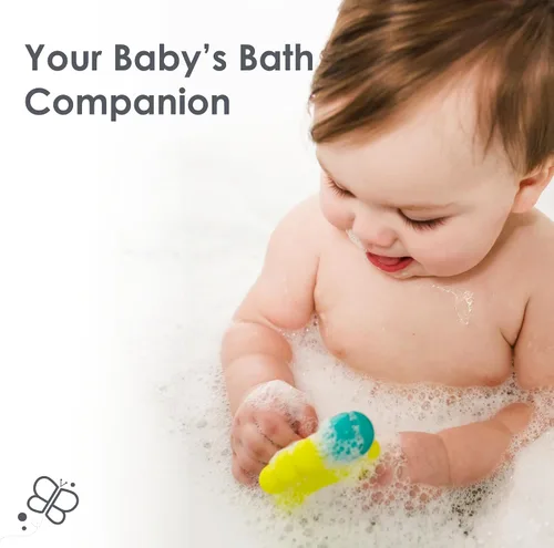 Vista 3 de bblüv Termómetro de baño y juguete de baño 3 en 1 Kräb - Fahrenheit