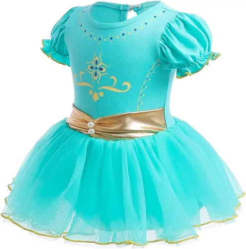 Vista 2 de Disfraces de princesa para bebé, disfraz de cumpleaños, vestido tutú con diadema para Halloween, Navidad, fiestas