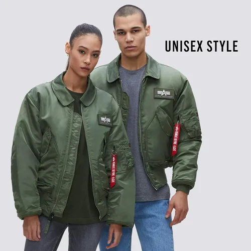 Vista 2 de Alpha Industries CWU 45P Flight Chaqueta para hombre, marino