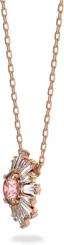 Vista 4 de Swarovski Sunshine Jewelry Collection, Pink Crystals, Rose Gold Tone Finish
