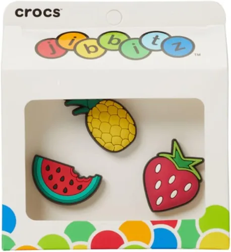 Vista 2 de Crocs Jibbitz - Paquete de 3 dijes para zapatos de comida Jibbitz para Crocs