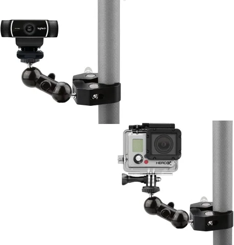 Vista 5 de Clip de micrófono, soporte de abrazadera de micrófono compatible con Shure sm58 sm48 sm81 sm57 Mic, MV5, MV51, PGA52, Sennheiser E835, E945 E935