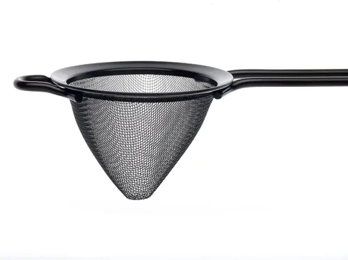 Vista 4 de Barfly Colador de malla fina, 3 1/2" de diámetro Tazón, Gun Metal Negro