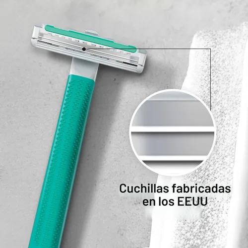 Vista 6 de Schick Exacta2 - Maquinilla de afeitar desechable sensible, 10 unidades (paquete de 1)