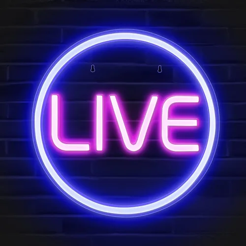 Vista 7 de Lumoonosity Letrero de neón Bussin - Luces de neón led de Meme Bussin para jugadores/streamers/influencers – Letras de neón verdes modernas