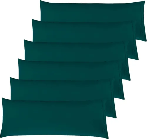 Vista 41 de Elegant Comfort Fundas de almohada sólidas de microfibra de alta calidad hotelera, tejido suave, resistente a las arrugas y a las manchas, fácil