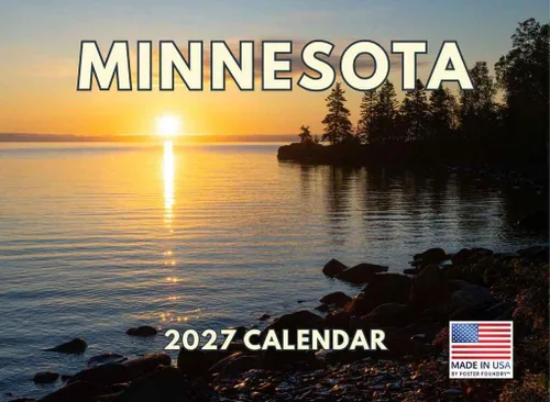 Vista 53 de Calendario de Alabama 2026 para pared, 12 meses, mensual, recuerdos escénicos de AL Hecho en Estados Unidos