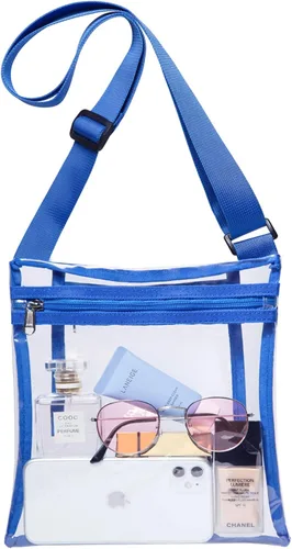Vista 9 de Vorspack - Bolso transparente aprobado para estadios - Bolso cruzado de TPU para mujeres - Concierto