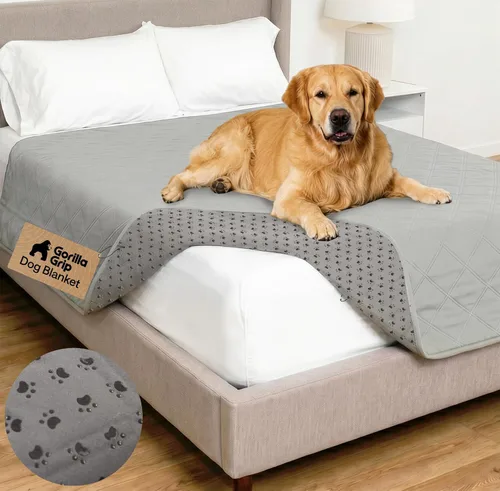 Vista 26 de GORILLA GRIP® Manta impermeable para perro, funda de sofá para perros, 30 x Borgoña