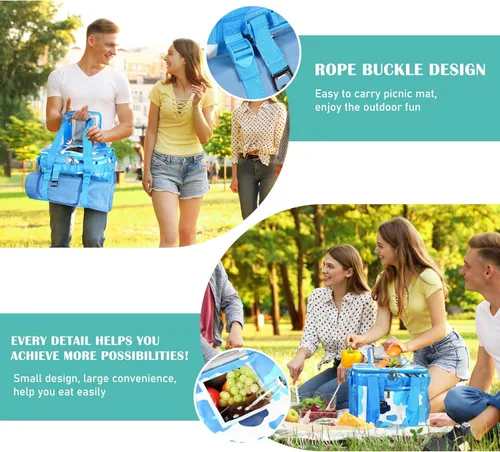 Vista 14 de Tirrinia Bolsa térmica grande aislada – Caja térmica a prueba de fugas para exteriores para mujeres y hombres – Bolsa de congelador portátil