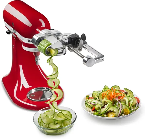Vista 6 de Accesorio espiral de KitchenAid, Accesorio para hoja, Plateado