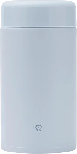 Vista 4 de Zojirushi SW-KA52H - Tarro de almuerzo de acero inoxidable, 18 onzas, gris hielo