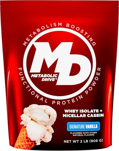 Vista 7 de Biotest Metabolic Drive Protein - Bomba de sabor baja en carbohidratos - 20 porciones, chocolate