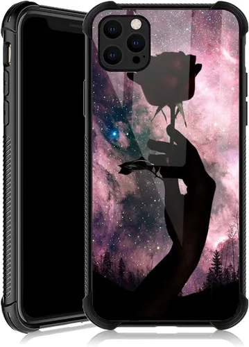 Vista 11 de ZHEGAILIAN Funda compatible con iPhone 13 Pro, funda protectora de TPU suave antideslizante reforzada con cuatro esquinas a prueba de golpes