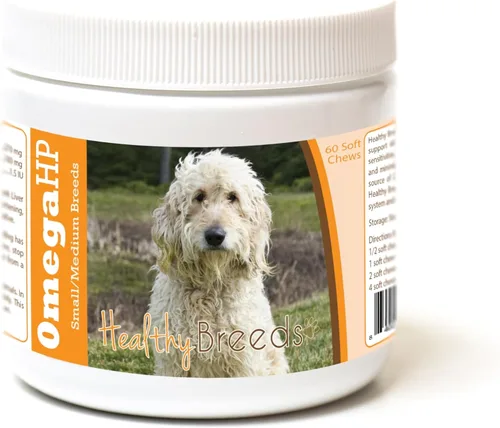 Vista 16 de Healthy Breeds Affenpinscher Omega HP - Masticables suaves para piel y pelaje, 60