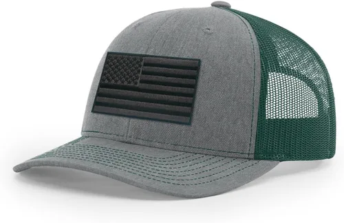 Vista 230 de Joe's USA Richardson 112 - Gorras de camionero con parche gráfico personalizado - Gorras estructuradas de cinco y seis paneles Richardson Premium