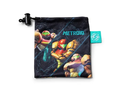 Vista 5 de PowerA Wired Earbuds for Nintendo Switch - Metroid, 3.5 mm, Wired, Officially Licensed