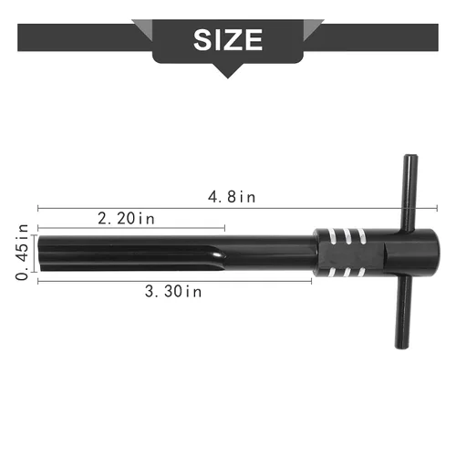 Vista 5 de Kit de herramientas de alineación de carcasa de interruptor de encendido para motocicleta 943 para Harley Street Glide 2003-2013 (negro)