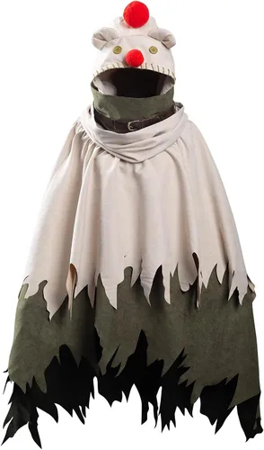 Vista 7 de Disfraz de capa de cosplay de Yuffie Kisaragi para Halloween FF7 Moogle