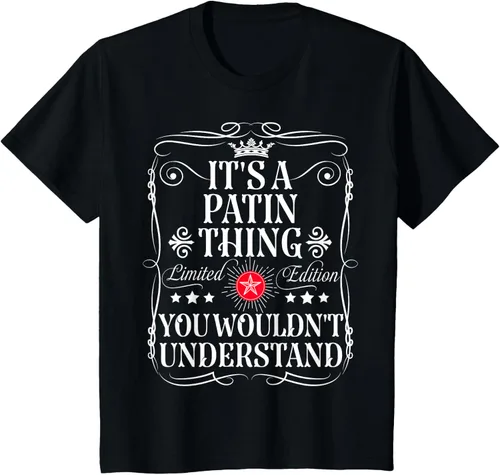 Vista 78 de Camiseta Patin Name Its A Patin Thing You Wouldn't Understand, Negro -, Pequeña