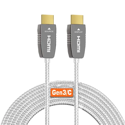 Vista 11 de RUIPRO - Cable de fibra óptica HDMI 2.1 8K, clasificación CL2, 48 Gbps, 8K60, 4K120, 3 pies
