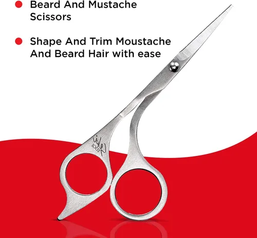 Vista 2 de Seki Edge Tijera de aseo para barba y bigote SS-910
