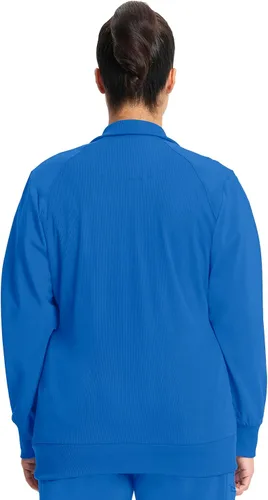 Vista 61 de Infinity by Cherokee 2391A - Chaquetas médicas con cremallera frontal para mujer, tela elástica en 4 direcciones