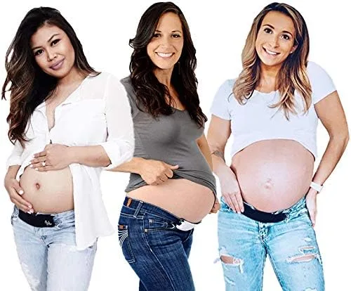 Vista 2 de Maeband faja de maternidad cinturón de maternidad extensor de cintura ropa de embarazo jeans de maternidad