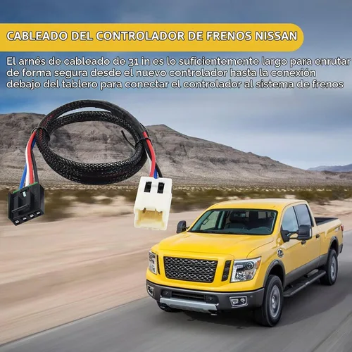 Vista 5 de Oyviny Adaptador de cableado de control de freno 3050-P para Nissan Titan 2004-2024/Armada/Frontier 2005-2024/NV 2012-2021/Pathfinder