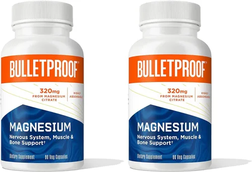 Vista 7 de Bulletproof Cápsulas de magnesio, 90 unidades, suplemento para el sistema