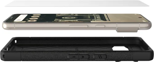 Vista 6 de URBAN ARMOR GEAR UAG - Protector de pantalla para Google Pixel 8 Pro Glass Shield Plus transparente/negro, vidrio templado reforzado de alta calidad