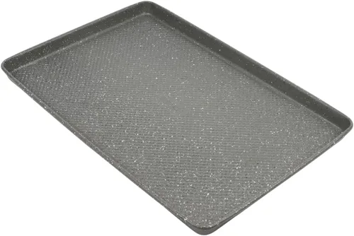 Vista 19 de David Burke Molde para hornear estriado de 9" - Molde para pasteles Bundt de acero al carbono - Bronce