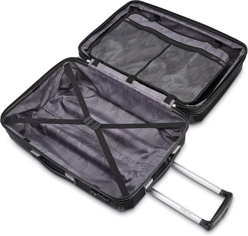 Vista 2 de Samsonite Winfield 3 DLX Spinner, Negro, Maleta de mano de 20 pulg.