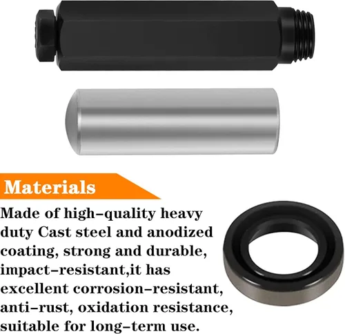 Vista 4 de Herramienta de transmisión de la palanca de cambios de sello instalador para GM Chevy 4L60E 4L80E incluye sello