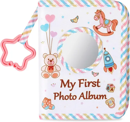 Vista 11 de Baby's My First Family Álbum Familiar Mi Primer Álbum de Fotos Suave Libro de Tela con Fotos Adventure Land My First Book of Photos Álbum