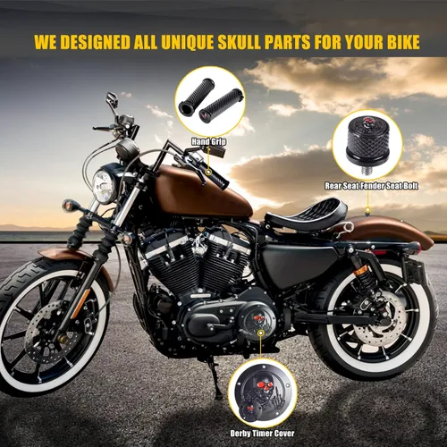 Vista 9 de Tapa de distribuidor de 5 agujeros y tapa de punto para Harley 1999-2014 Big Twin Cam EVO Touring Road King Electra Glide FLHR FLHX FXST Dyna