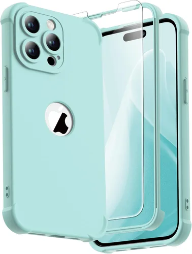 Vista 63 de ORETECH Funda para iPhone 11, con [2 protectores de pantalla de vidrio templado] [prueba de caídas de grado militar de 10 pies]