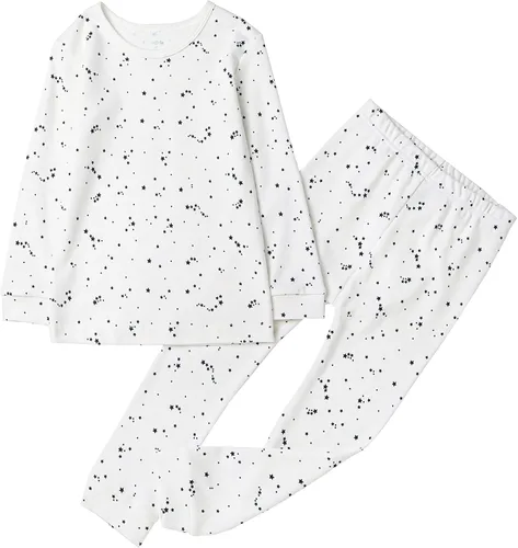 Vista 19 de Owlivia Conjunto de pijama para niños pequeños de 12 meses a 8 años Conejo A-gris