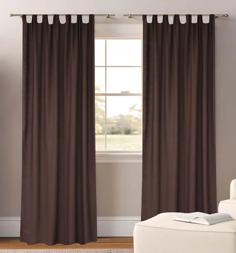 Vista 20 de EcoDrapes Paneles de cortina macizos con pestañas trenzadas para casa de lujo (rosa bebé, 52 pulgadas de ancho por 63 pulgadas de largo, 1 panel)