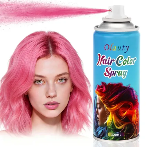 Vista 8 de Spray para cabello rojo, spray de color para el cabello para mujeres