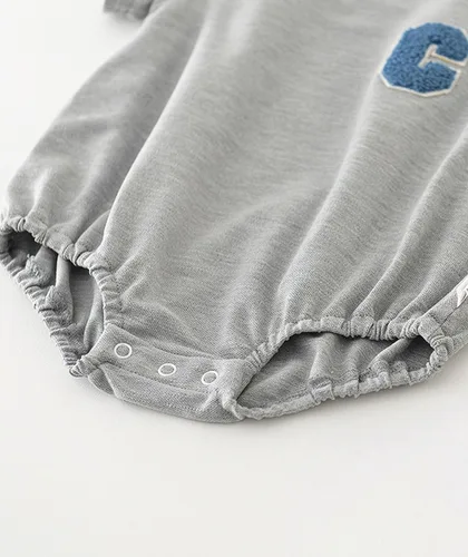 Vista 5 de Enfants Chéris Mameluco de burbujas de manga corta para bebé, niño y niña, ropa de verano