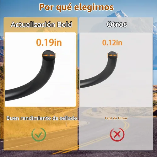 Vista 2 de Junta tórica de goma mejorada para evitar fugas, compatible con tapa de tanque de combustible de camión Peterbilt, juntas de anillo de tapa