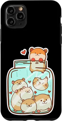 Vista 13 de Hamsters in a Jar Cute Animal Hammy Owner Pet Lover Gift Case for iPhone 17