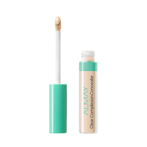 Vista 5 de Almay Clear Complexion Corrector de Tratamiento Puntual para Acné e Imperfecciones Maquillaje con Ácido Salicílico - Ligero, Cobertura Completa, 300