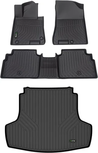 Vista 27 de HAFIDI® Juego de alfombrillas y forro de carga para Kia EV9 2024 2025 2026 (no apto para sillas de relajación), protección para todo tipo de clima