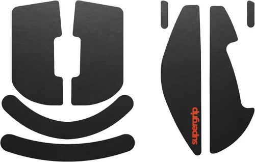 Vista 8 de Pulsar Gaming Gears SUPERGRIP - Juego de cintas de agarre para X2, X2V2 Transparente