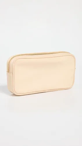 Vista 4 de Stoney Clover Lane Bolsa pequeña frontal transparente para mujer, Arena