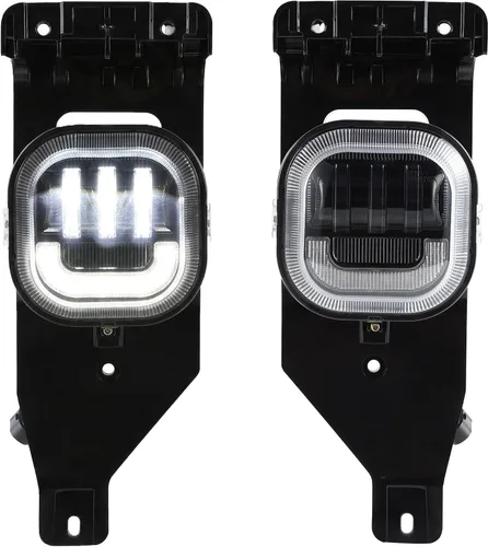 Vista 10 de Luz antiniebla LED con luces de circulación diurna, montaje de luz antiniebla para Ford F250 F350 F450 F550 Super Duty 2005 2006 2007 luces