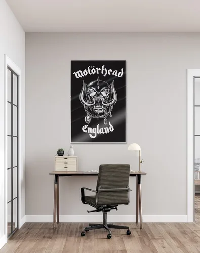 Vista 6 de Motorhead - Music Poster (London - Motörhead) (Size: 24" x 36") (Laminated Poster)