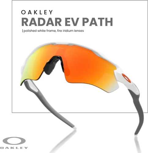 Vista 5 de OAKLEY Radar EV Path OO9208 - Gafas de sol para hombre + kit de correa de accesorios, bolsa de microfibra
